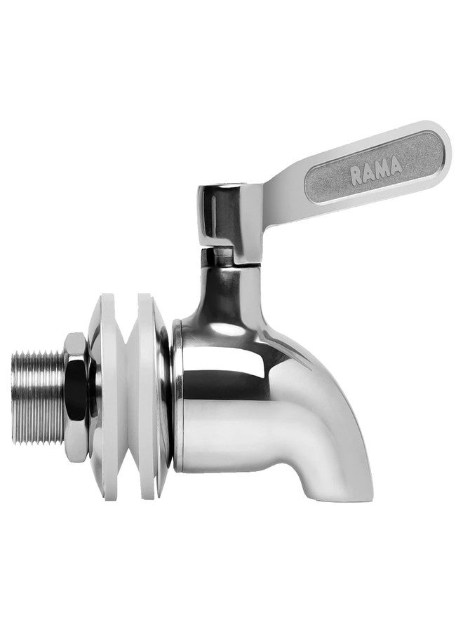 RAMA 304 Grade Stainless Steel Tap - Durable Water Filter & Purifier Tap with 1-Year Warranty | Sleek Modern Design for Home & Kitchen - Image 1